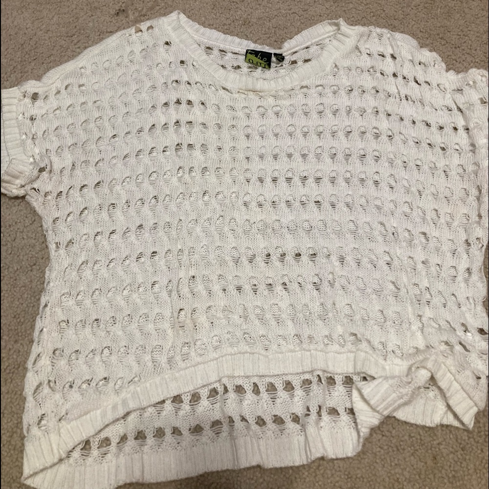 This is a white shirt for the summer time